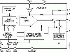 AD5063单通道电压输出数模转换器参数介绍及中文PDF下载