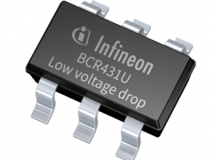 英飞凌推出BCR431U LED驱动IC 为低电流LED灯条设计带来更多自由度