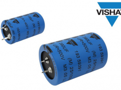 尺寸更小但更长寿，Vishay小型卡扣式铝电解电容器问市