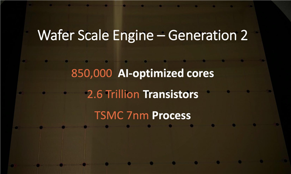 世界最大AI处理器升级7nm工艺：85万核心、2.6万亿晶体管