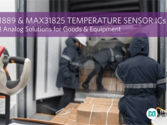 Maxim全新温度传感器基础模拟IC，大大降低线路连接复杂度