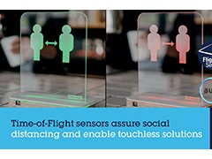 意法半导体FlightSense™飞行时间接近及检测传感器 助力社交距离感知应用创新