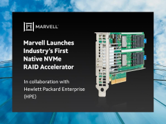 Marvell 推出业界首款原生 NVMe RAID 加速器