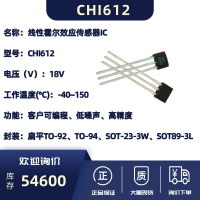 线性霍尔效应传感器IC-CHI612