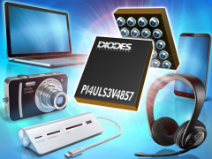 Diodes推出SD 3.0 标准的双向电位转换器，大幅节省电路板空间