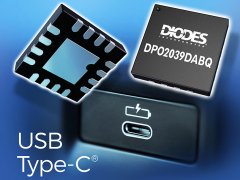 Diodes USB Type-C端口保护装置，具有过电压和短路保护功能