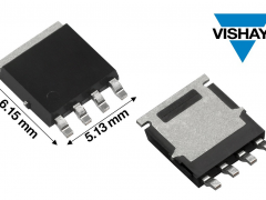 Vishay推出100 V p沟道MOSFET，导通电阻更低，面积更小