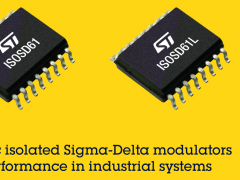 高精度更靠性，ST高集成度电隔离Sigma-Delta调制器问市