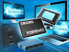 Diodes Incorporated 的 20Gbps 多通道多任务器/解多任务器