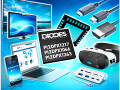 Diodes 公司的 USB Type-C及线性ReDriver讯号中继器提供更强大性能