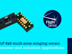 ST 发布8x8区测距飞行时间传感器，赋能应用创新