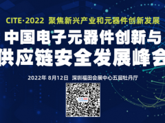 2022中国电子元器件创新与供应链安全发展峰会 ——讲演热点抢先看