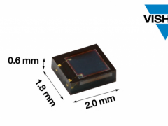 Vishay推出超小型高集成度的可见光敏感度增强型高速PIN光电二极管